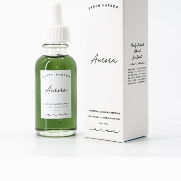 NIB Earth Harbor Aurora Super  luminance Serum 1 fl oz 30 ml - Picture 4 of 11